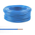 Fil électrique rigide HO7V-U 1,5 mm² bleu couronne de 100m 