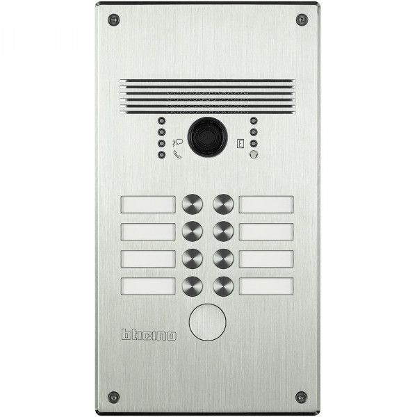 Platine série 010 - Inox - de 5 à 8 appels