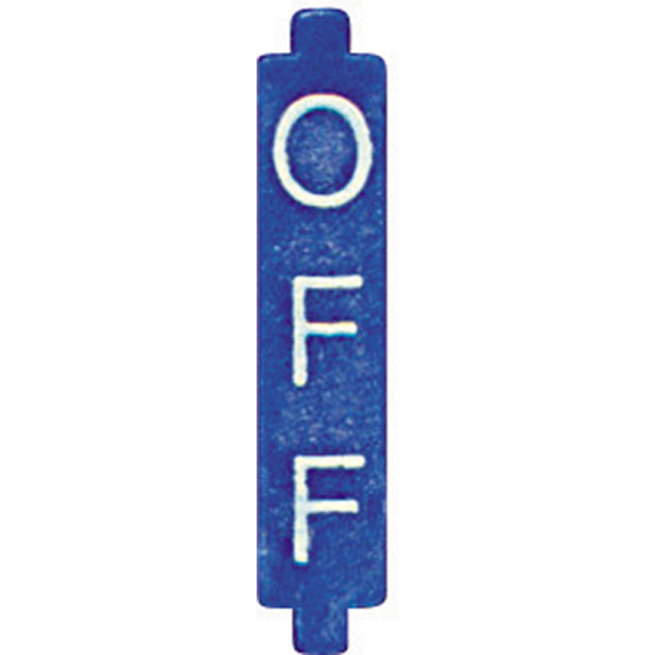 Cavalier de configuration - ''OFF'' - (lot de 10)