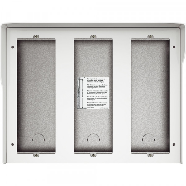Guérite saillie Sfera New 9 modules Allwhite