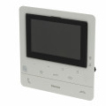 Poste Intérieur Classe 100X 5" Connecté avec Boucle Inductive - Blanc, Compatible Netatmo