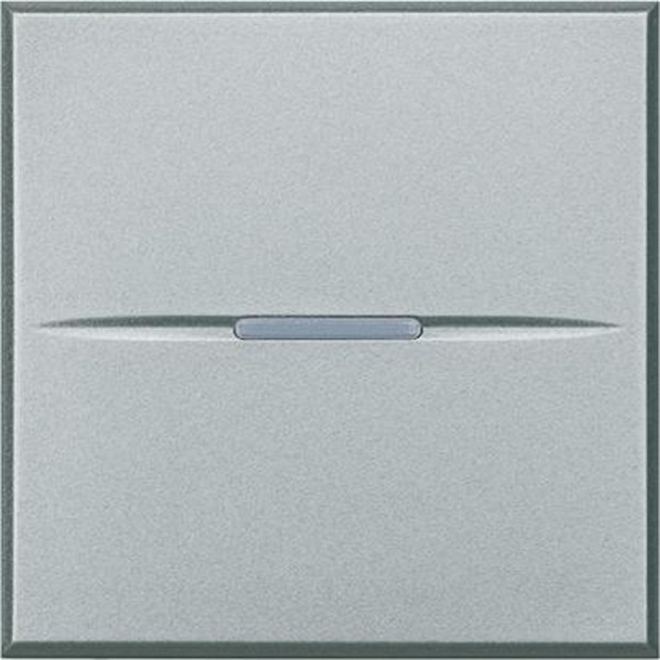 Va-et-vient axial Bticino Axolute 16AX 250V~ bornes automatiques finition Alu 2 modules