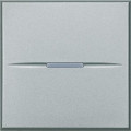 Va-et-vient axial Bticino Axolute 16AX 250V~ bornes automatiques finition Alu 2 modules