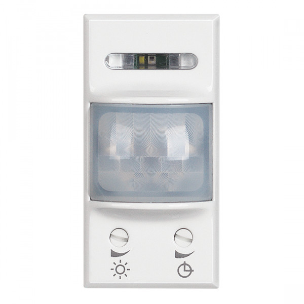 Bticino - détecteur ir axolute 3 fils avec neutre 0 à 460w maximum portée 105° - 1 module - white