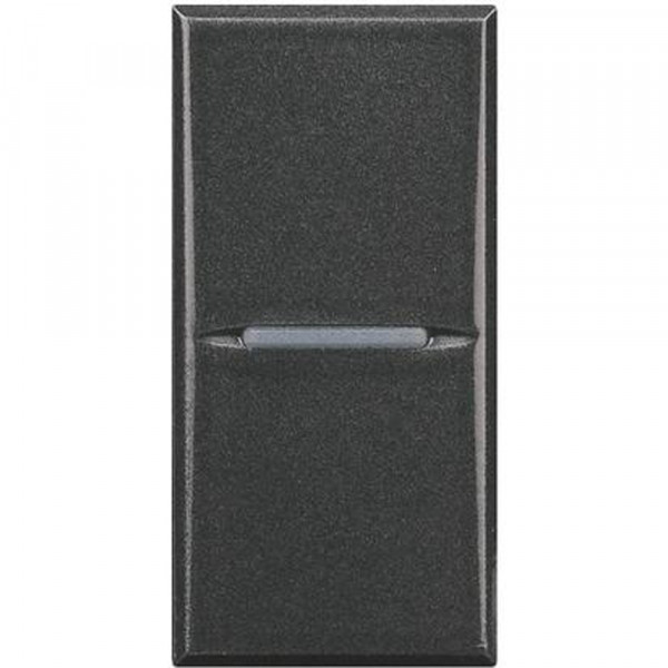 Va-et-vient axial Bticino Axolute 16 ax-250 v alternatif - bornes auto - anthracite -1 module