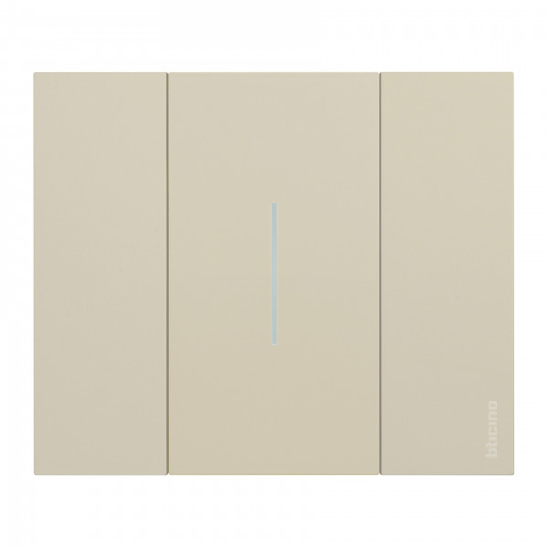 Plaque de finition Living Now Collection Les Sables matière polymère 2 modules - finition Sable