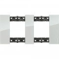 Plaque de finition Living Now Collection Les Blancs matière polymère 2x2 modules - finition Ciel