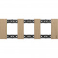 Plaque de finition Living Now Collection Les Sables matière bois 3x2 modules - finition Chêne