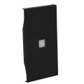 Enjoliveur Living Now haute luminosité MyHOME_Up 2 modules - noir mat