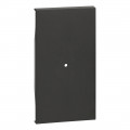 Enjoliveur 2 Modules Living Now Netatmo Noir Mat pour Passerelle