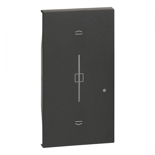 Enjoliveur 2 Modules Noir Mat pour Volets Living Now With Netatmo