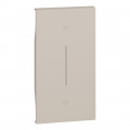 Enjoliveur Sable 2 Modules avec Symbole Montée/Descente Living Now BTicino