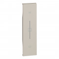 Enjoliveur Living Now pour commande de volets 1 module - sable - Netatmo