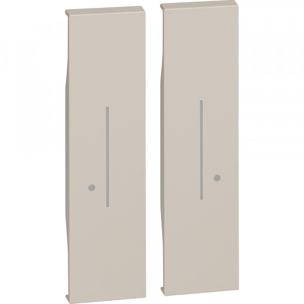 Enjoliveur 2 Modules Living Now Netatmo pour Commande 4 Scénarios - Sable