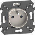 Prise Connectée Living Now Netatmo 16A 3680W 2 Modules Sable avec Support et Enjoliveur