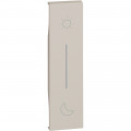 Enjoliveur 1 Module Sable Living Now pour Commande Lever/Coucher With Netatmo