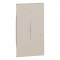 Enjoliveur Living Now pour commande volets 2 modules sable - Compatible Netatmo