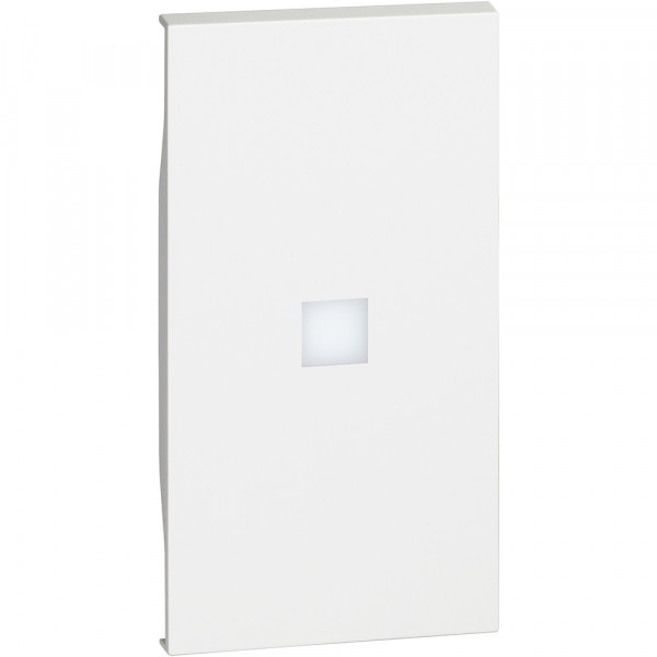 Enjoliveur Living Now haute luminosité MyHOME_Up 2 modules - blanc
