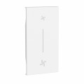 Enjoliveur Living Now 2 Modules pour Poussoir VMC Blanc Compatible Netatmo
