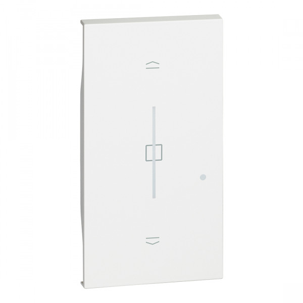 Enjoliveur 2 Modules Blanc pour Interrupteur Volets Roulants Connecté Netatmo