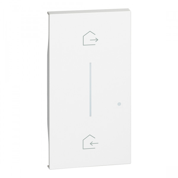 Enjoliveur Living Now 2 Modules Blanc pour Commande Départ/Arrivée With Netatmo