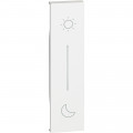 Enjoliveur 1 Module Blanc pour Commande Lever/Coucher Living Now With Netatmo