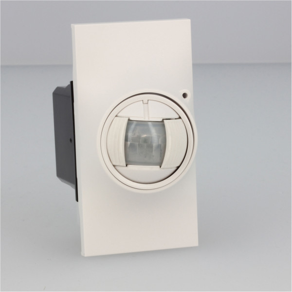 Détecteur intérieur Living Now pour alarme intrusion MyHOME_Up avec enjoliveur blanc - 2 modules