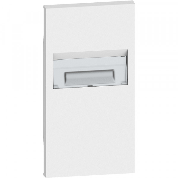 Enjoliveur Living Now pour balisage de plinthe 2 modules - blanc