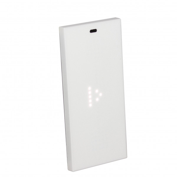 Touche tactile multifonction personnalisable Living Now 1 module pour dalle électrique MyHOME_Up - blan