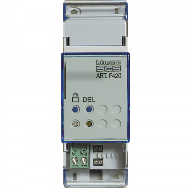 Module de scénarios Bticino MyHome Bus pour éclairage/moteur