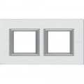 Plaque Cristal - 2 x 2 modules entraxe 71 H