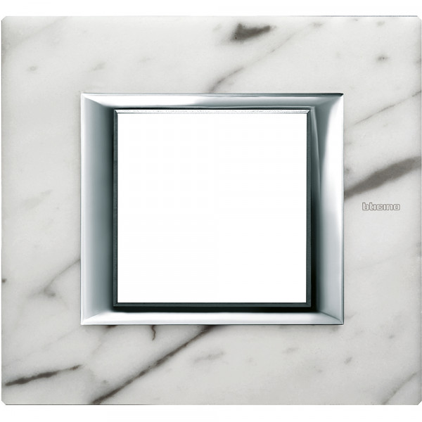 Plaque Axolute Bticino Marbre - 2 modules