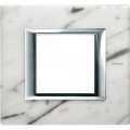 Plaque Axolute Bticino Marbre - 2 modules