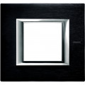 Plaque Axolute Bticino Anthracite - 2 modules