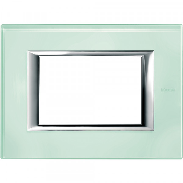 Plaque Axolute Bticino Cristal - 3 modules