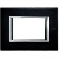 Plaque Axolute Bticino Anthracite - 3 modules