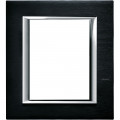 Plaque Axolute Bticino Anthracite - 3 + 3 modules