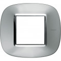 Plaque elliptique Axolute Métallisé 2 modules - Aluminium