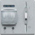 Interrupteur automatique aluminium Bticino Axolute IR 500W 2 modules