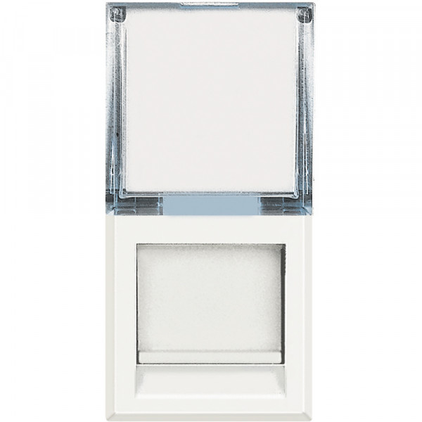 Prise RJ45 blanc Bticino Axolute catégorie 6 UTP 1 module