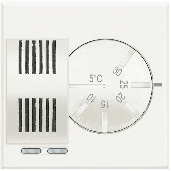 Thermostat d'ambiance Axolute Bticino 2A -230V - 2 modules - white
