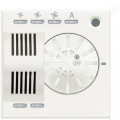 Thermostat Sonde pour ventilo-convecteur 2 modules Axolute White