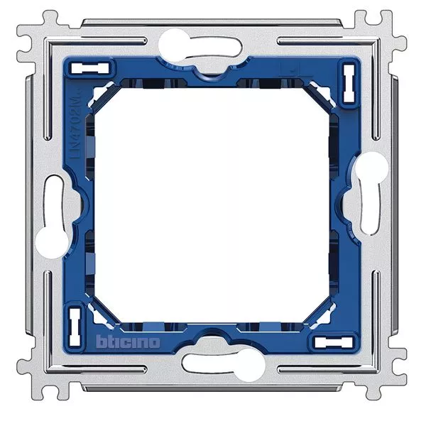 Support à Griffes 2 Modules Bticino Living Light - Réf. LN4702MG, Neuf, Pour Installation électrique