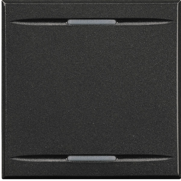 Manette bascule 2 modules Axolute Anthracite