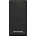 Manette poussoir 1 module Axolute Anthracite