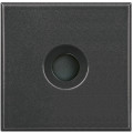 Sortie de câble anthracite Bticino Axolute Ø12mm 2 modules