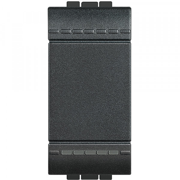 Va-et-vient anthracite Bticino Livinglight 16AX 250VAC 1 module