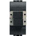 Connecteur fibre optique anthracite Bticino Livinglight SC Duplex