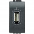 Prise USB anthracite Bticino Livinglight