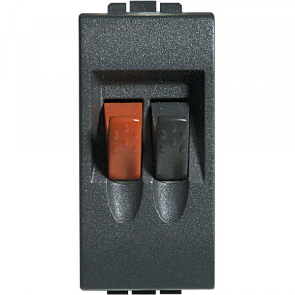 Connecteur pour haut-parleurs Living Light Bticino anthracite